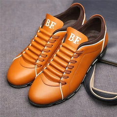 Herren Rutschfest Sneaker | Leicht in Orange