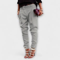 Mira - Elegante Bundhose in Grau