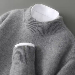 Vlad – Eleganter Kaschmirpullover in Grau