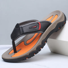 Thorge – Komfortable Flip-Flop Sandalen in Schwarz