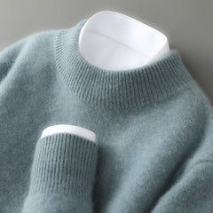 Vlad – Eleganter Kaschmirpullover in Grün