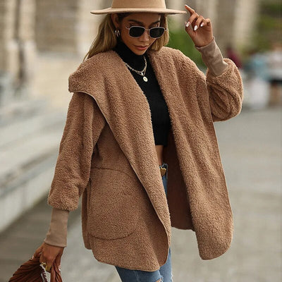 2023 RM Damen-Fleece-Mantel