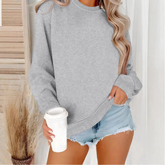 Matilda | Klassisches Winter Sweatshirt in Grau