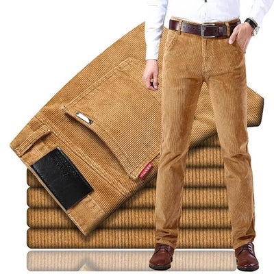 Lange Cordhose für Herren