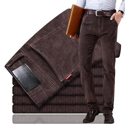 Lange Cordhose für Herren