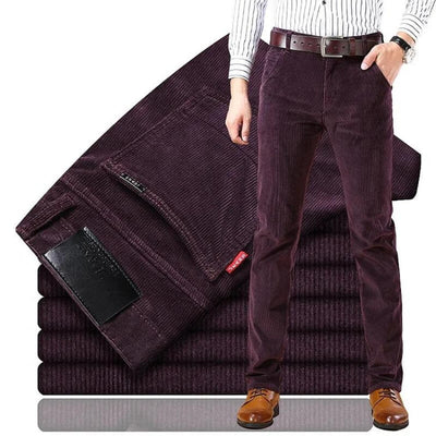 Lange Cordhose für Herren