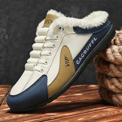 Noah | Gemütliche Slip-On Schuhe für Alltag in Khaki