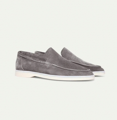 Edward | Leicht Klassischer Schnitt Loafer in Grau
