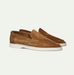 Edward | Leicht Klassischer Schnitt Loafer in Braun