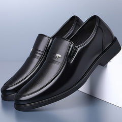 Evander | Metallverzierung Schlupf Loafer in Schwarz