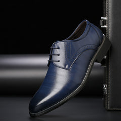Julian | Leicht Klassischer Schnitt Halbschuhe in Blau