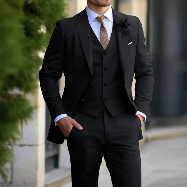 Elegante Herren Hochzeitsgast Anzug | Dreiteiler