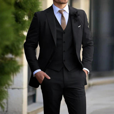 Elegante Herren Hochzeitsgast Anzug | Dreiteiler