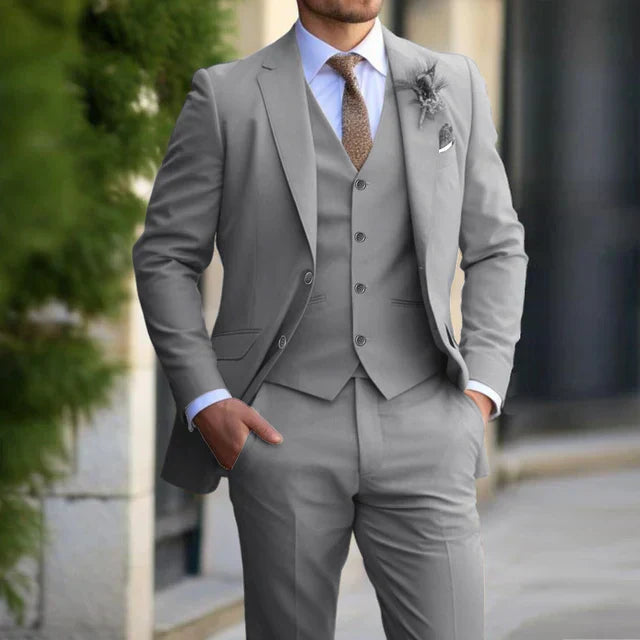 Elegante Herren Hochzeitsgast Anzug | Dreiteiler