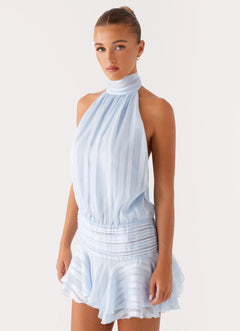 Miana | Minikleid in Blau