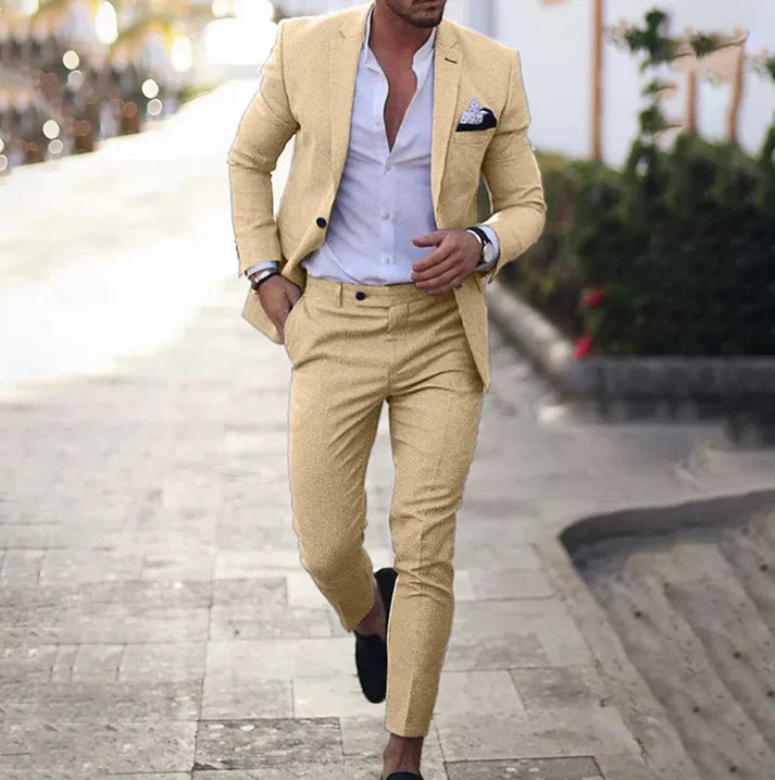 Jayceon - Herrenblazer und Hose
