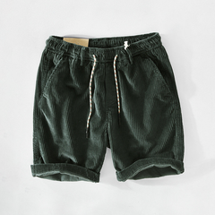 Michael - Herren Bequeme Shorts in Grün