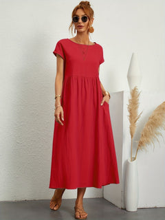 Celeste | Casual Kleid in Rot