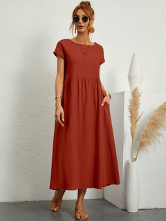 Celeste | Casual Kleid in Braun
