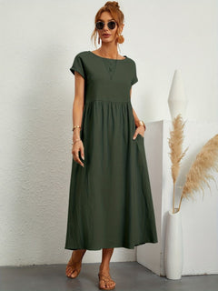 Celeste | Casual Kleid in Grün
