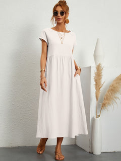 Celeste | Casual Kleid in Weiß