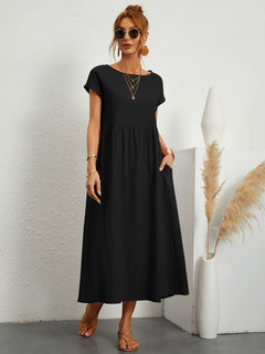 Celeste | Casual Kleid in Schwarz