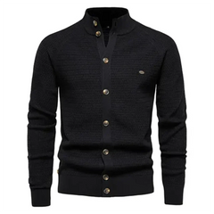 Arlie - Strickjacke - Slim-Fit-Stil in Schwarz