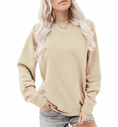 Milla | Winter Chic Sweatshirt in Beige