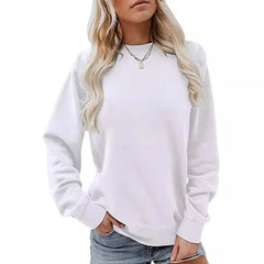 Milla | Winter Chic Sweatshirt in Weiß