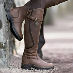 Logan | Ultimative Lederstiefel in Dunkelbraun