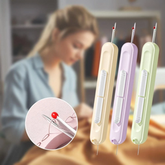 1+1 Gratis | NadelLeicht™ Nadeln in Sekunden einfädeln in Grün