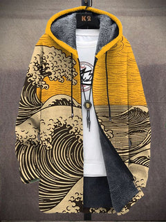 Nálha | Luxuriöser künstlerisch inspirierter Cardigan in Gelb