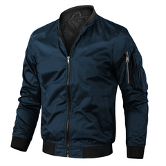 Benjamin - Bomberjacke - Stil und Wärme in Marineblau