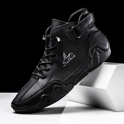 Montblanc | Lässige Lederstiefel für Männer