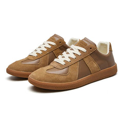 Elegante Retro-Schuhe in Braun