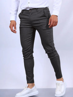 Noa | Stretchhose in Dunkelgrau