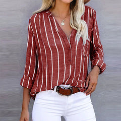 Norah - Modische Bluse für Damen in Rot