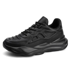 Sophie | Damen-Sneaker erhöhen Höhe und Stil in Schwarz +8CM