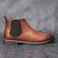 Jonas - Chelsea-Stiefel - Lederstiefel in Braun