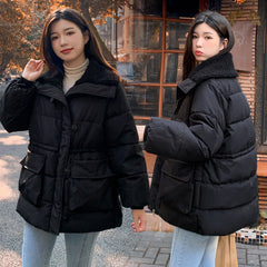 Moxie - Gefütterter Mantel - Fleece-Futter in Schwarz