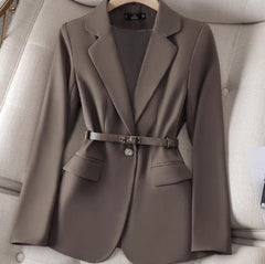 Emily - Schicker Blazer in Kaffee