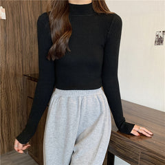 Birmadeth - Strickpullover - Slim-Fit-Stil in Schwarz