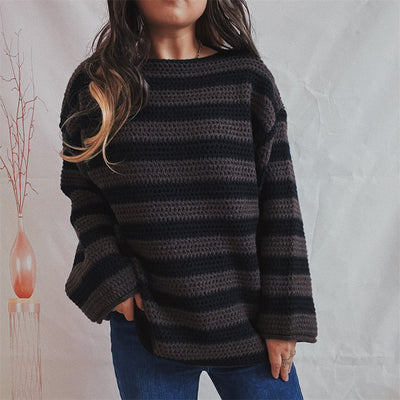 Freya - Strickpullover - Klassische Streifen