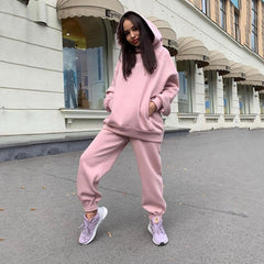 Johanna - Zweiteiliger Hausanzug in Rosa