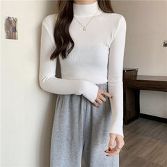 Birmadeth - Strickpullover - Slim-Fit-Stil in Weiß