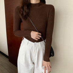 Birmadeth - Strickpullover - Slim-Fit-Stil in Braun
