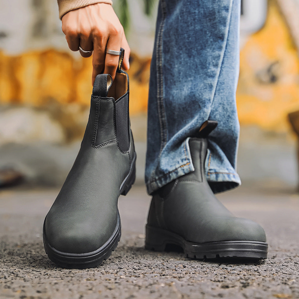 Dedric - Chelsea-Stiefel - Elastische Seiteneinsätze