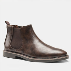Jonas - Chelsea-Stiefel - Lederstiefel in Kaffee