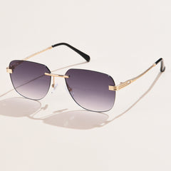 Unisex Aviator UV-Schutz Sonnenbrille | Stilvoll in Grau