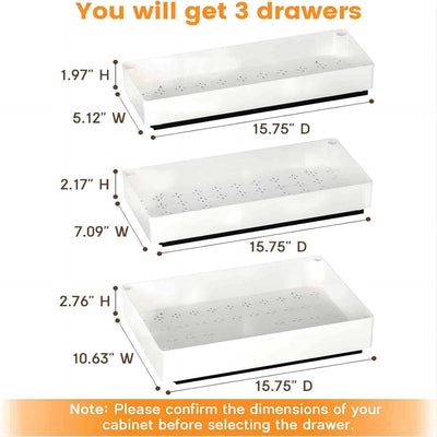 RegalGleiter™ Einfach zu Installierender Organizer